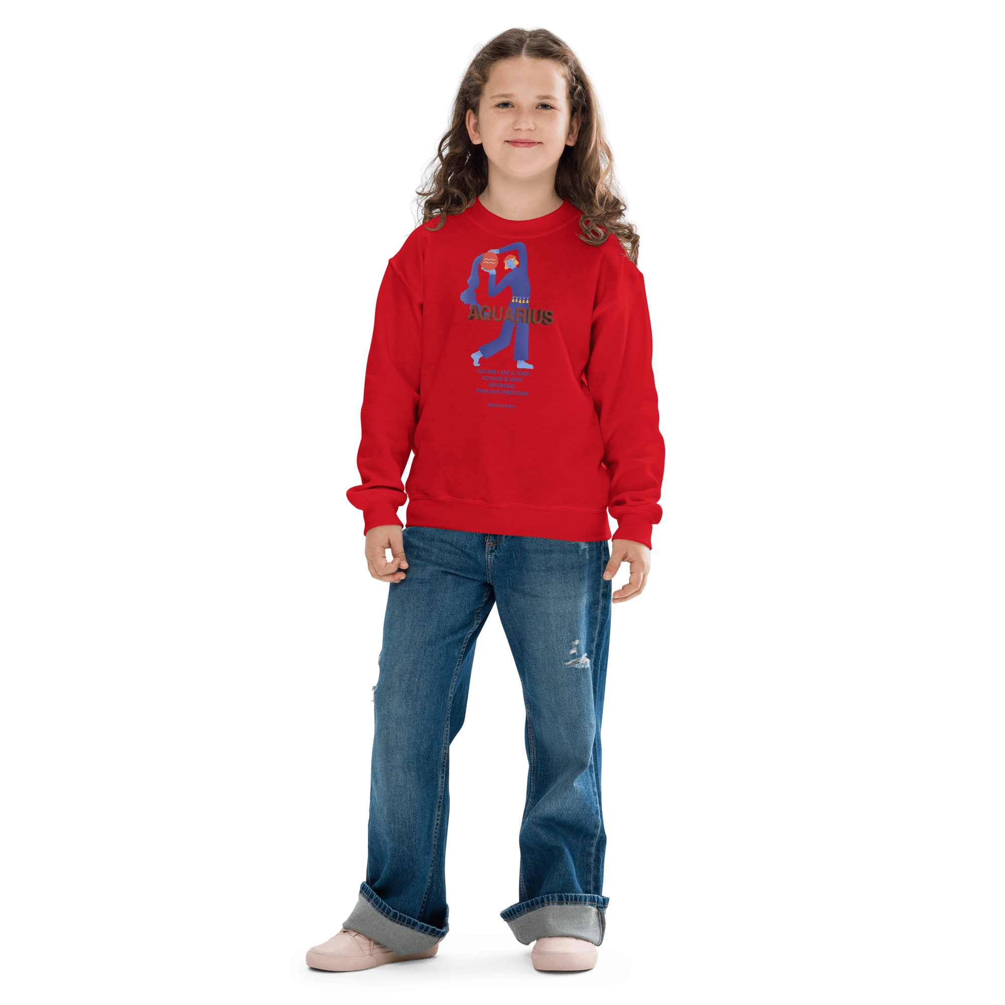 Aquarius Youth Crewneck Sweatshirt - 