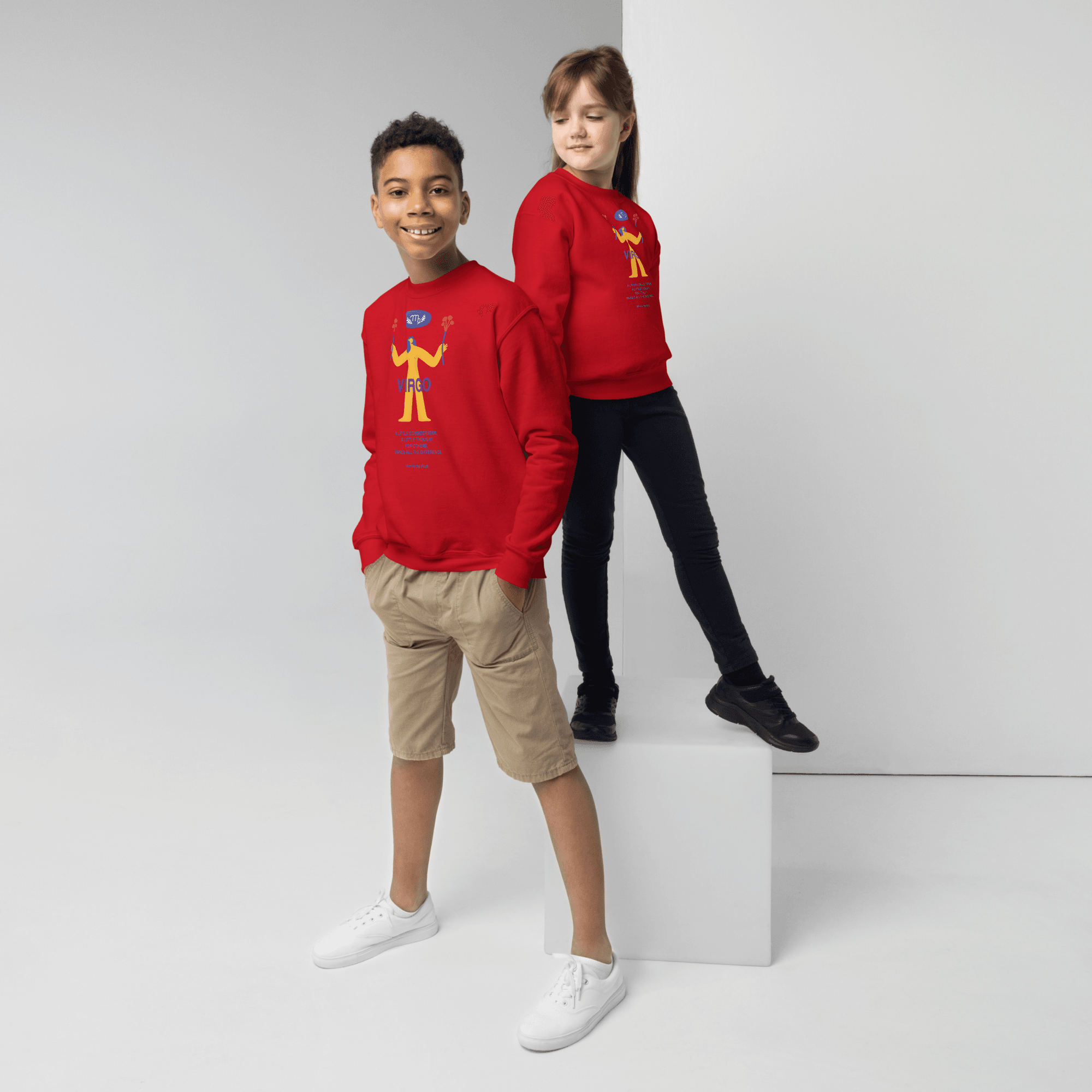 Virgo Youth Crewneck Sweatshirt - 