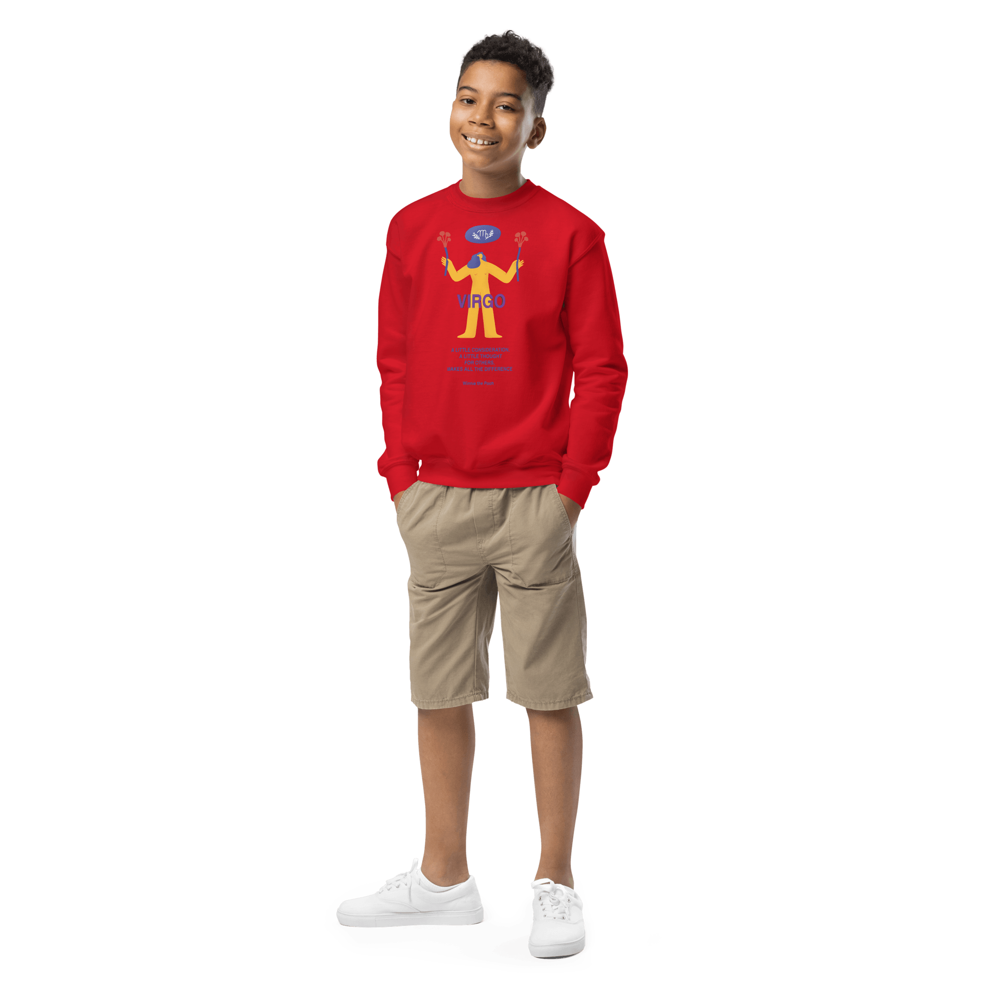 Virgo Youth Crewneck Sweatshirt - 