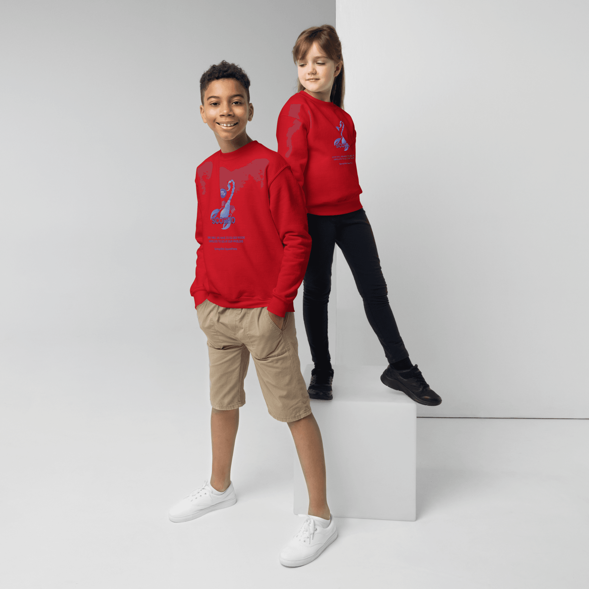 Scorpio Youth Crewneck Sweatshirt - 