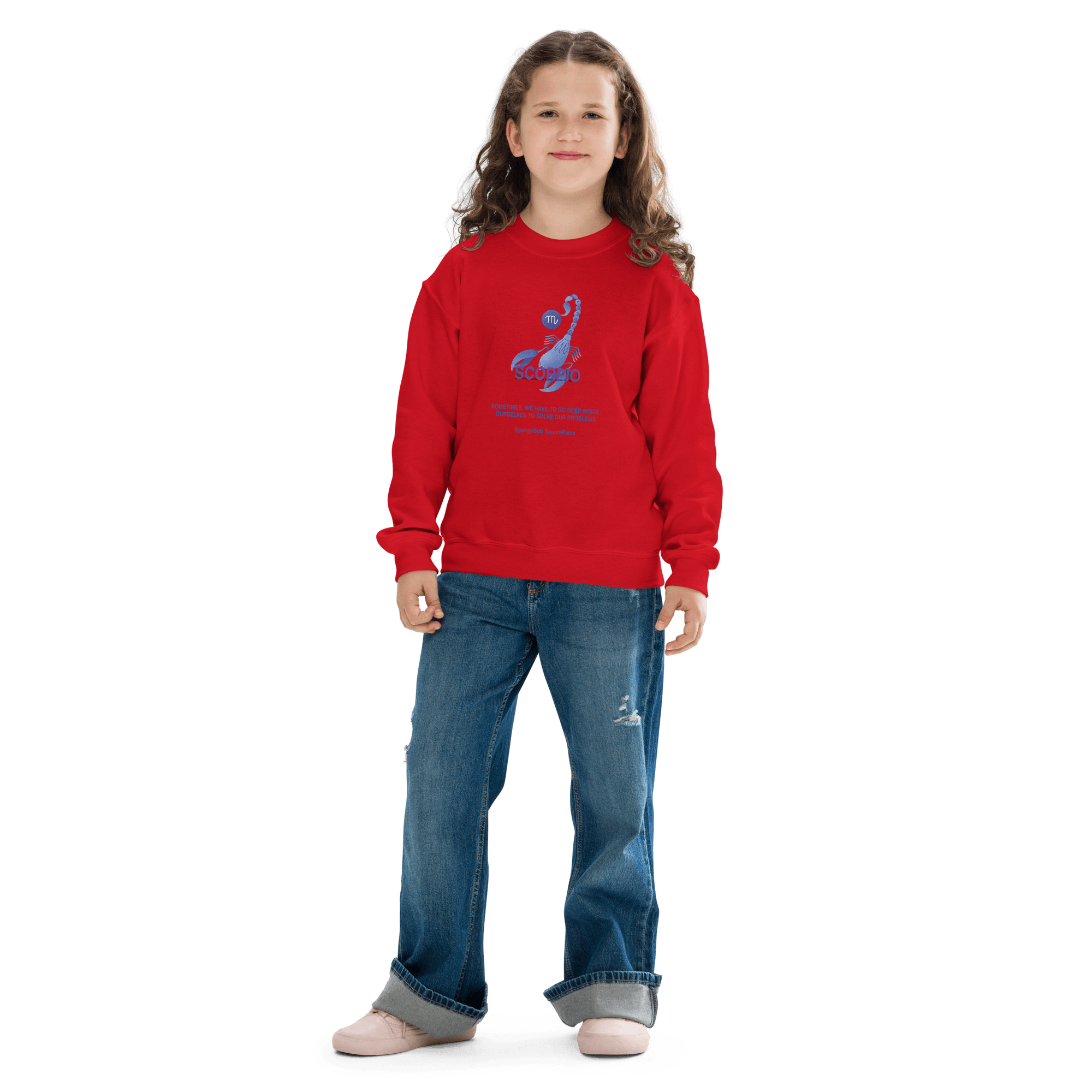 Scorpio Youth Crewneck Sweatshirt - 