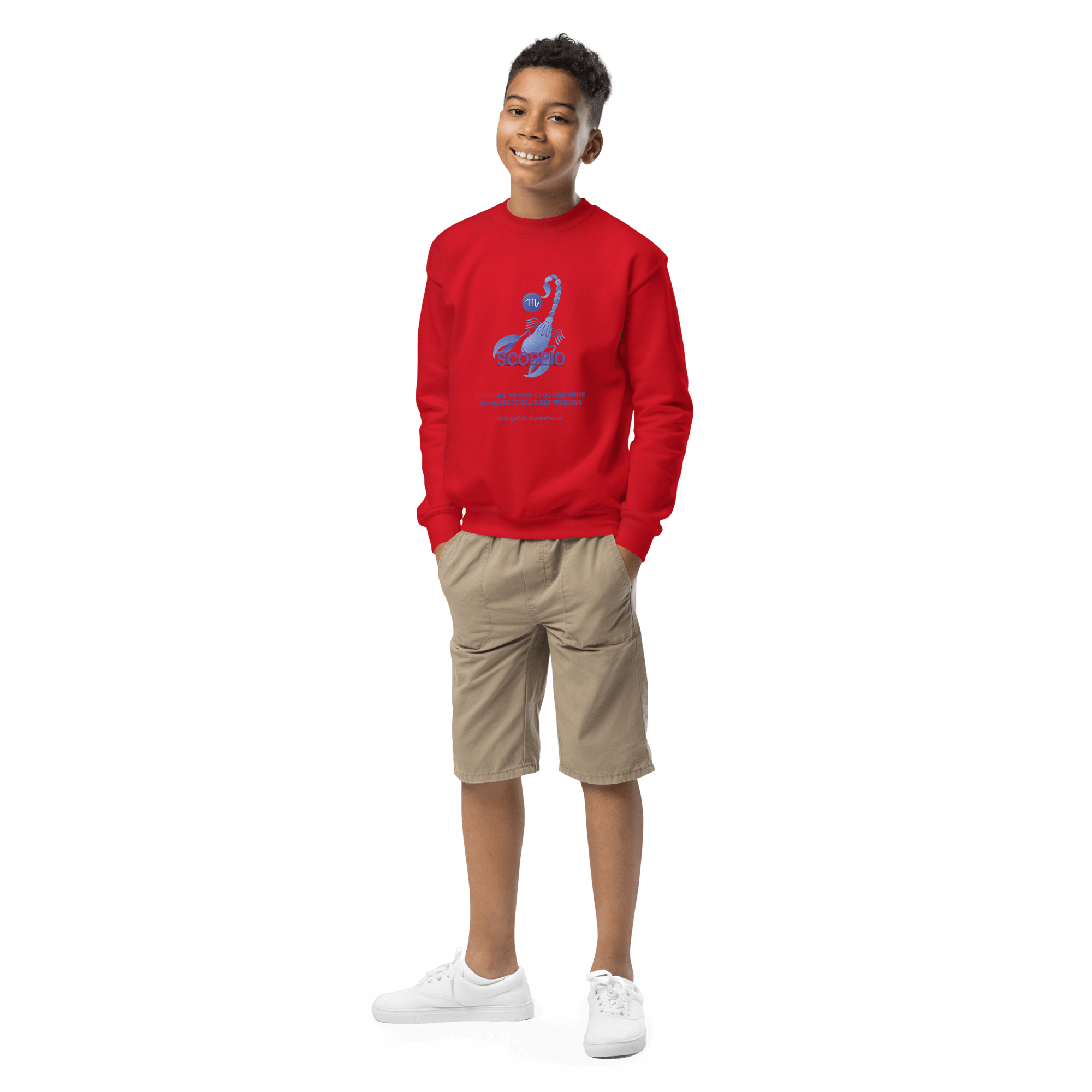 Scorpio Youth Crewneck Sweatshirt - 