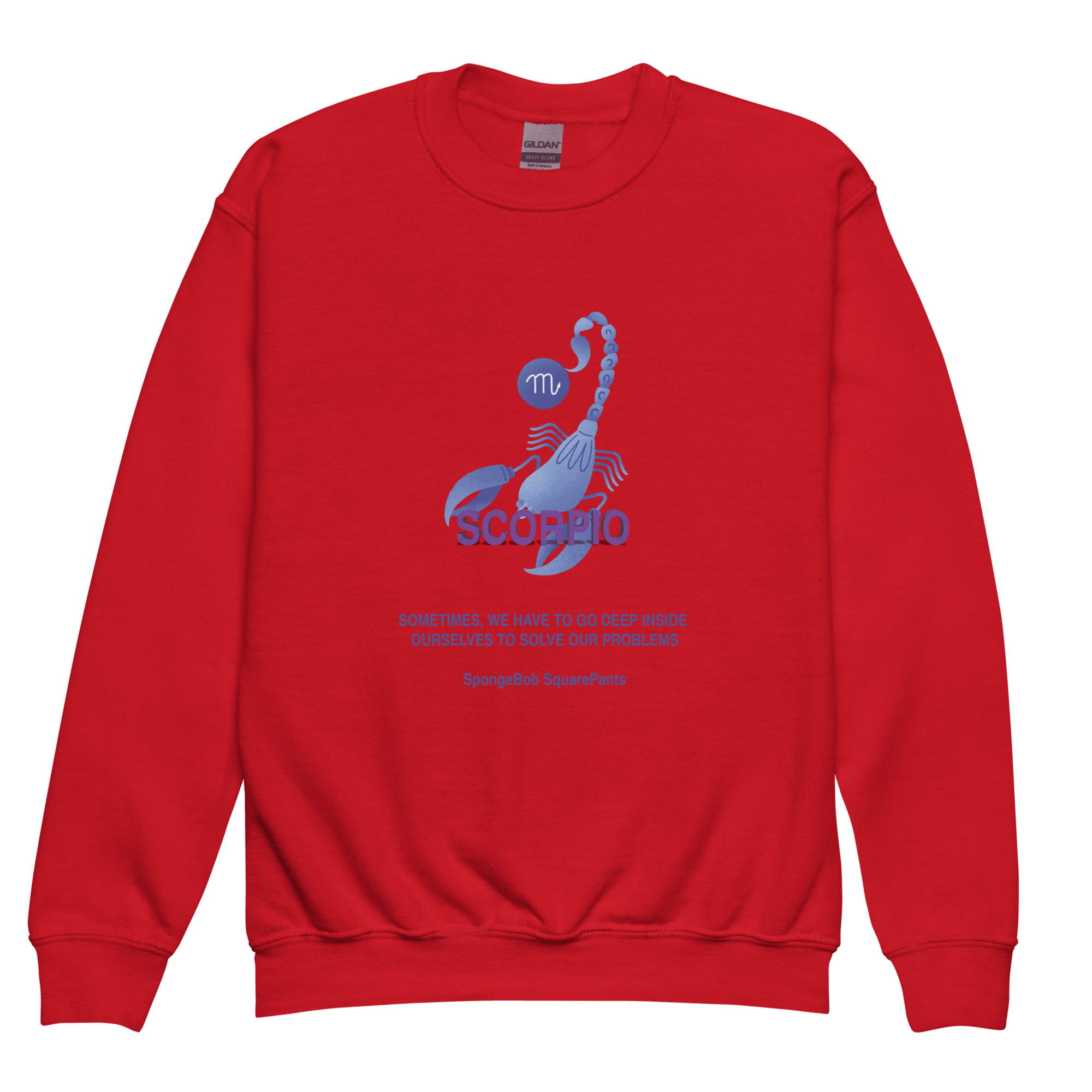 Scorpio Youth Crewneck Sweatshirt - 