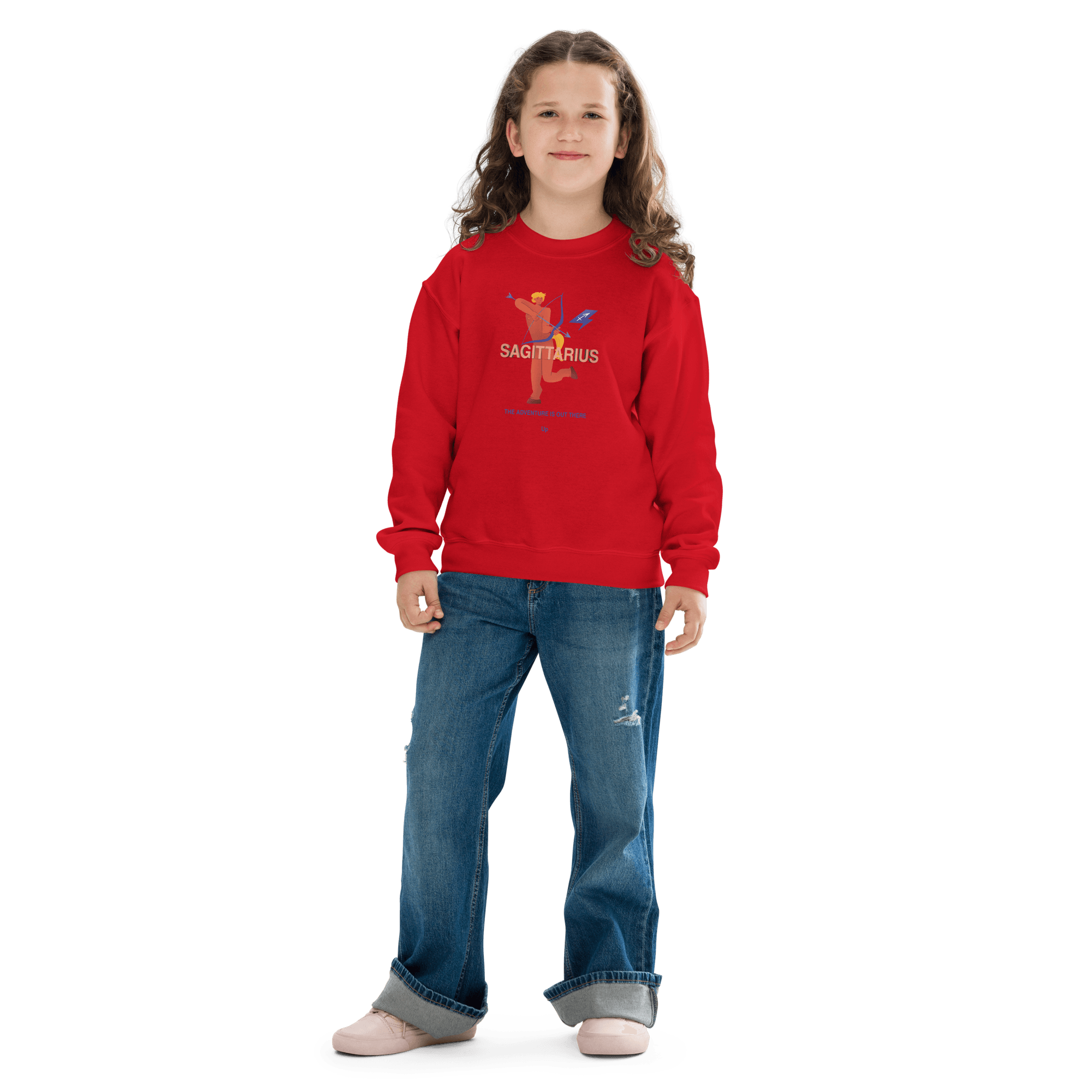 Sagittarius Youth Crewneck Sweatshirt - 