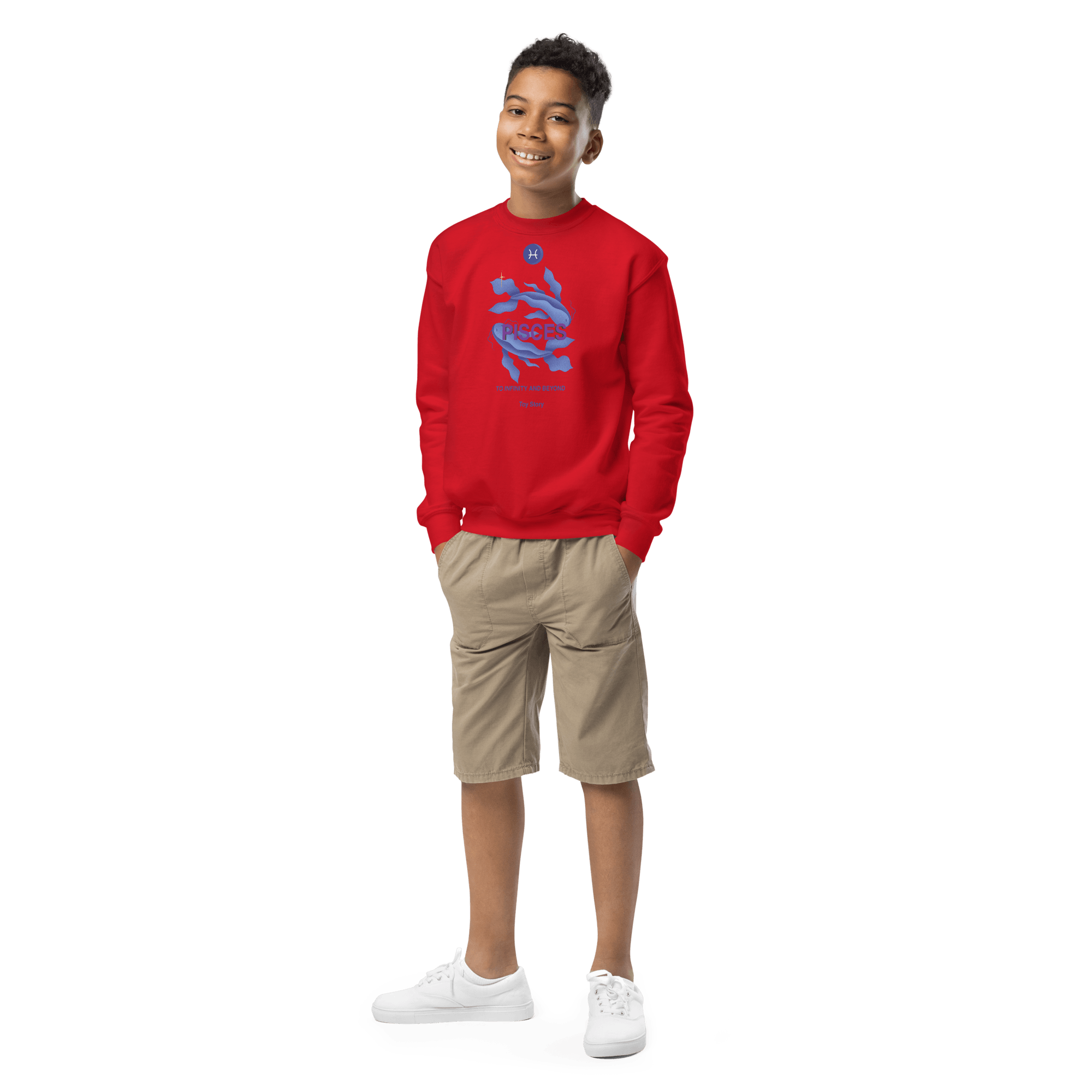 Pisces Youth Crewneck Sweatshirt - 