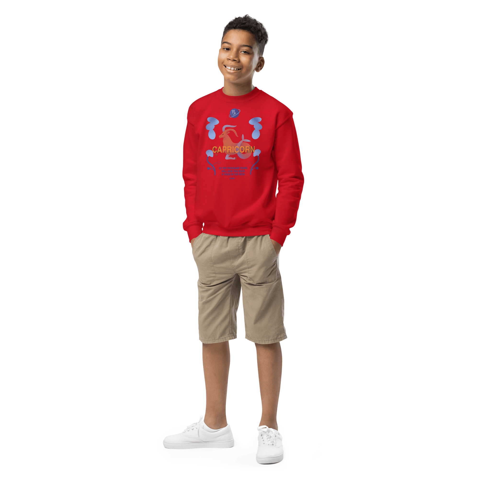 Capricorn Youth Crewneck Sweatshirt - 