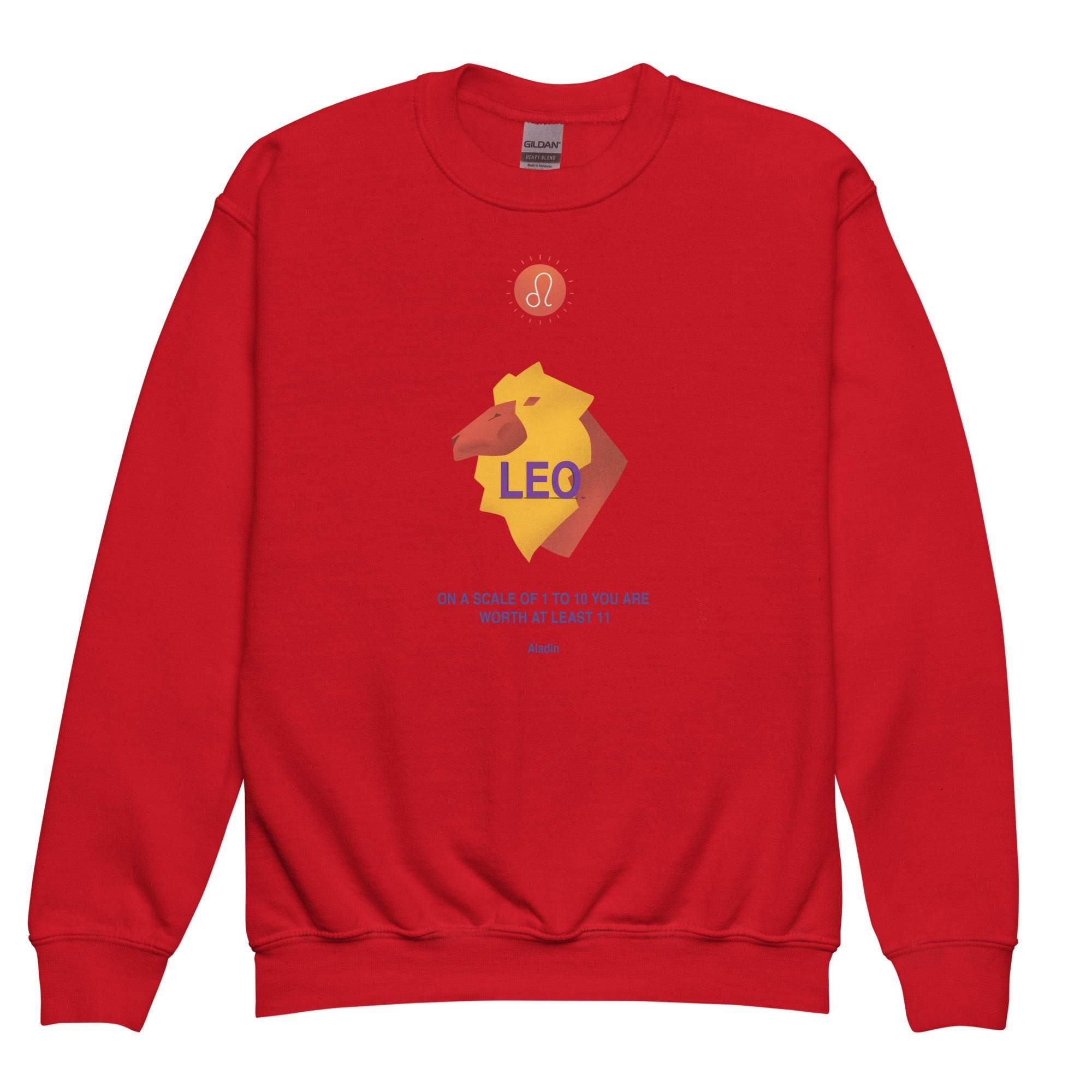 Leo Youth Crewneck Sweatshirt - 