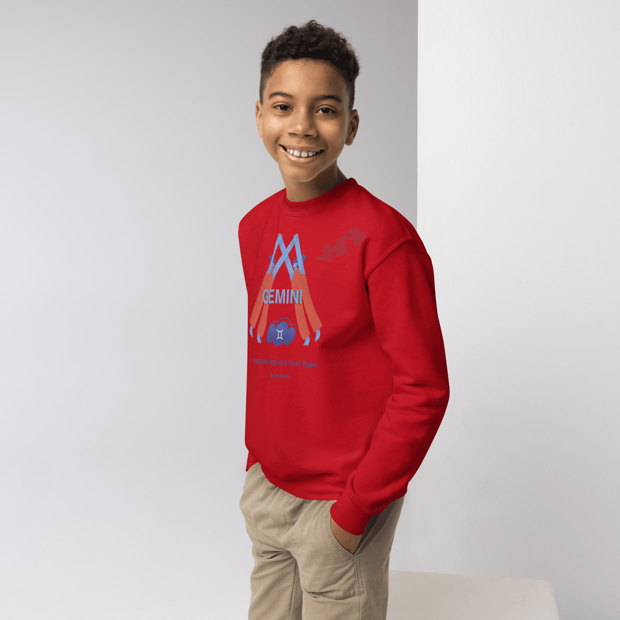Gemini Youth Crewneck Sweatshirt - 