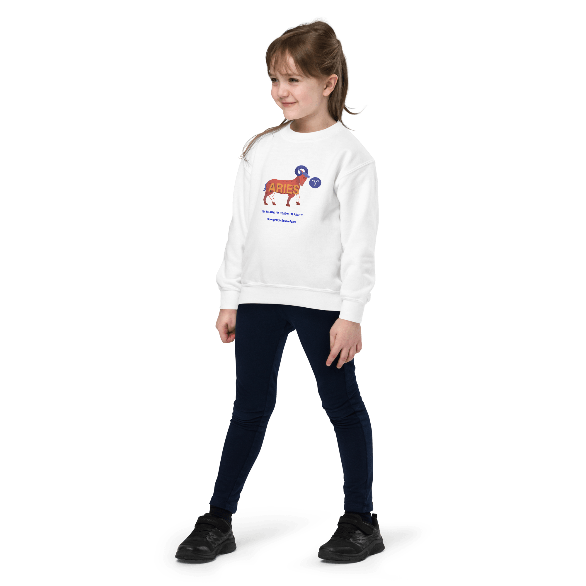 Aries Youth Crewneck Sweatshirt - 