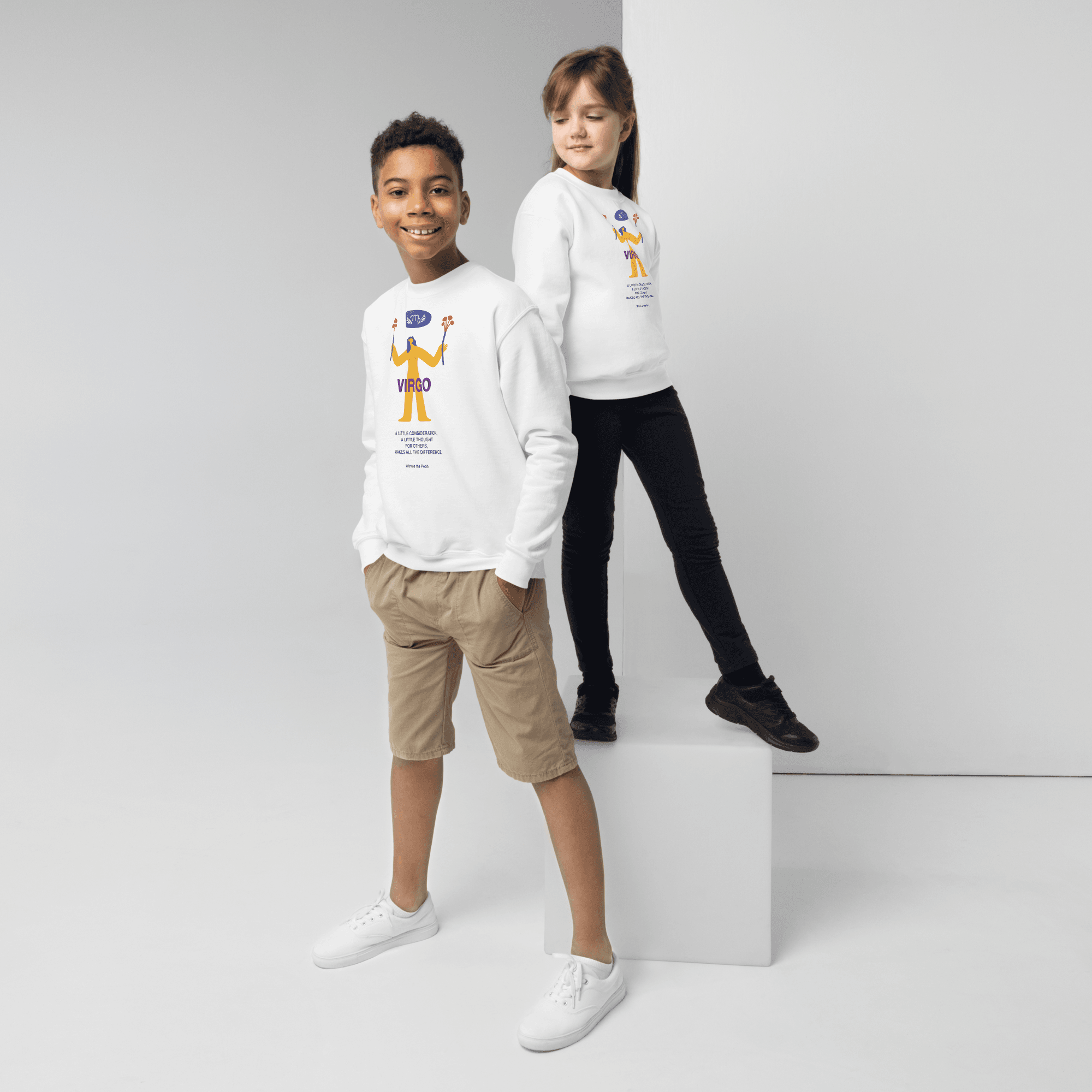 Virgo Youth Crewneck Sweatshirt - 