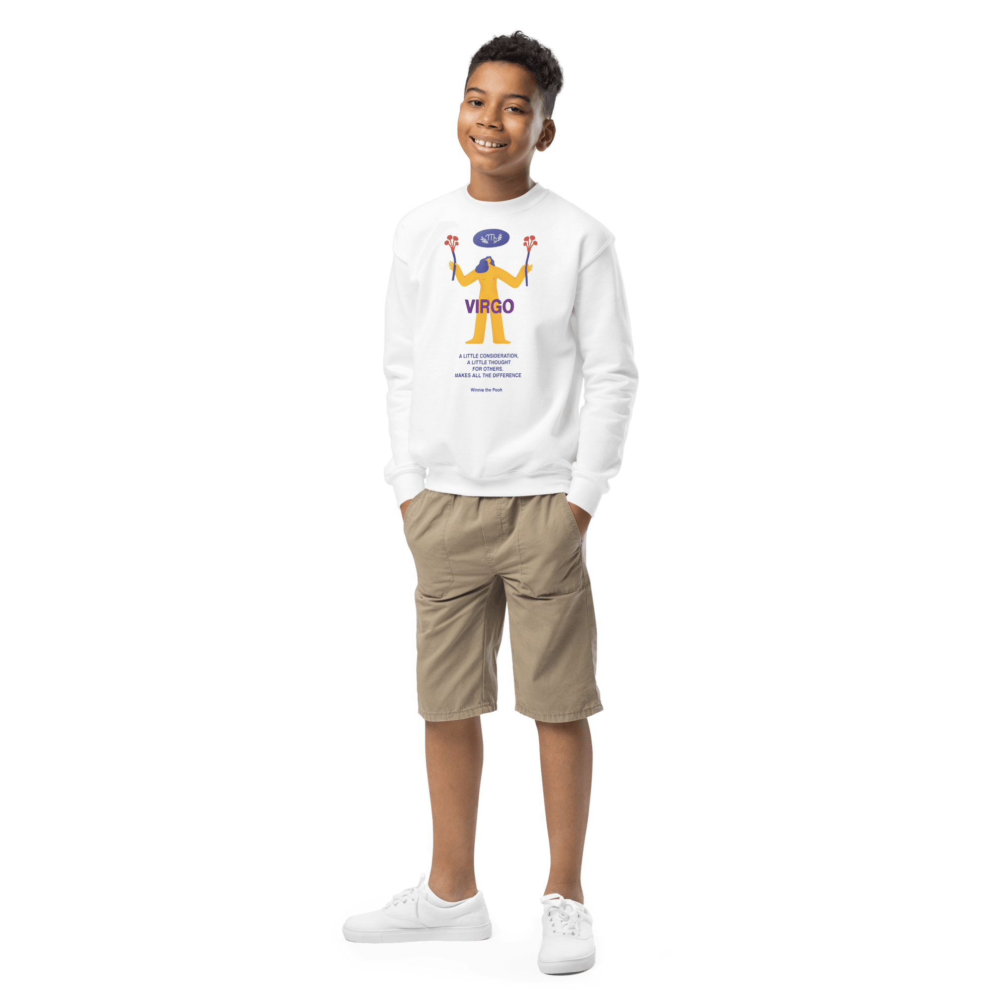 Virgo Youth Crewneck Sweatshirt - 