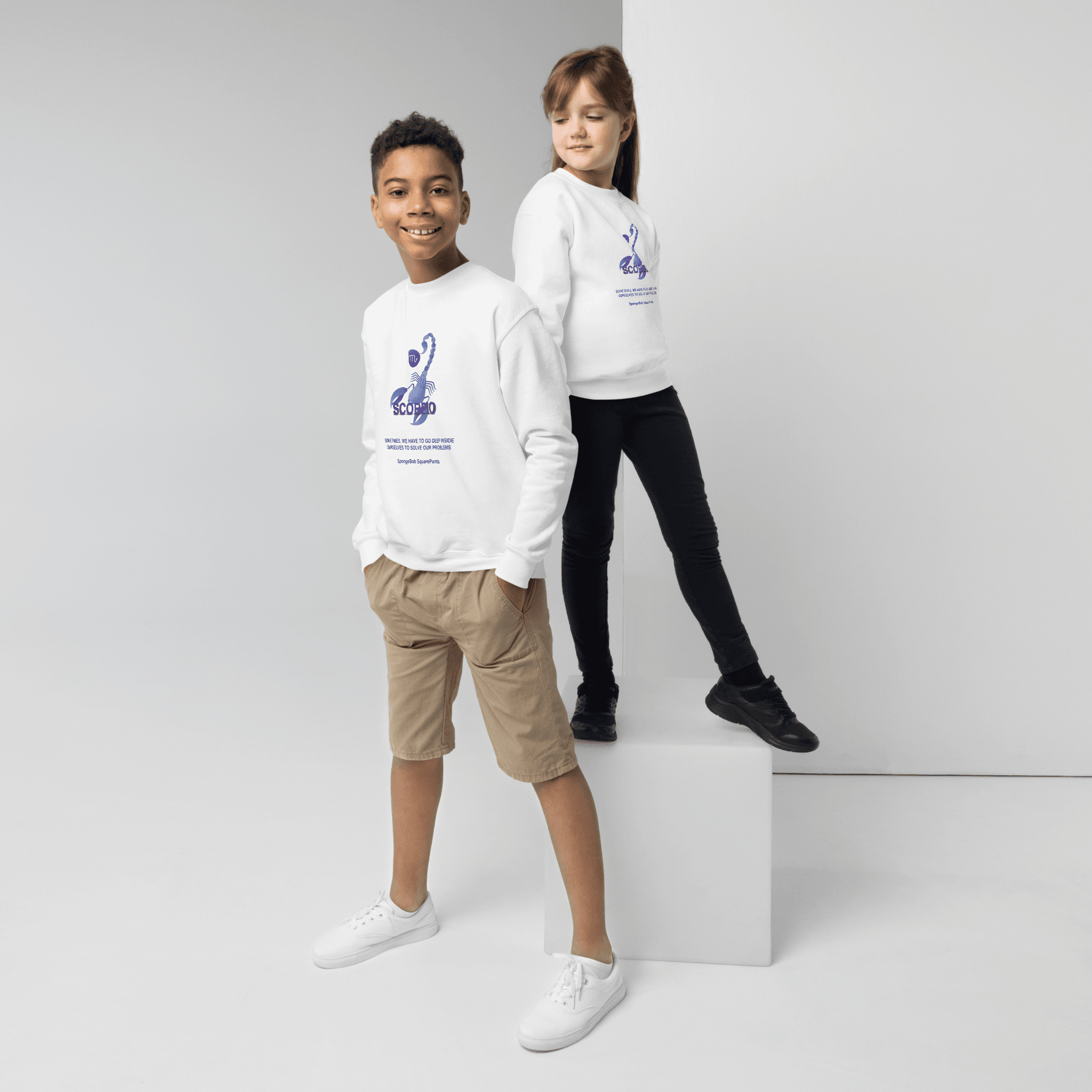 Scorpio Youth Crewneck Sweatshirt - 