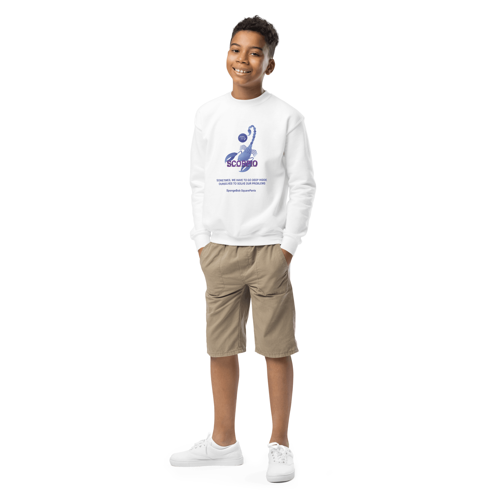 Scorpio Youth Crewneck Sweatshirt - 