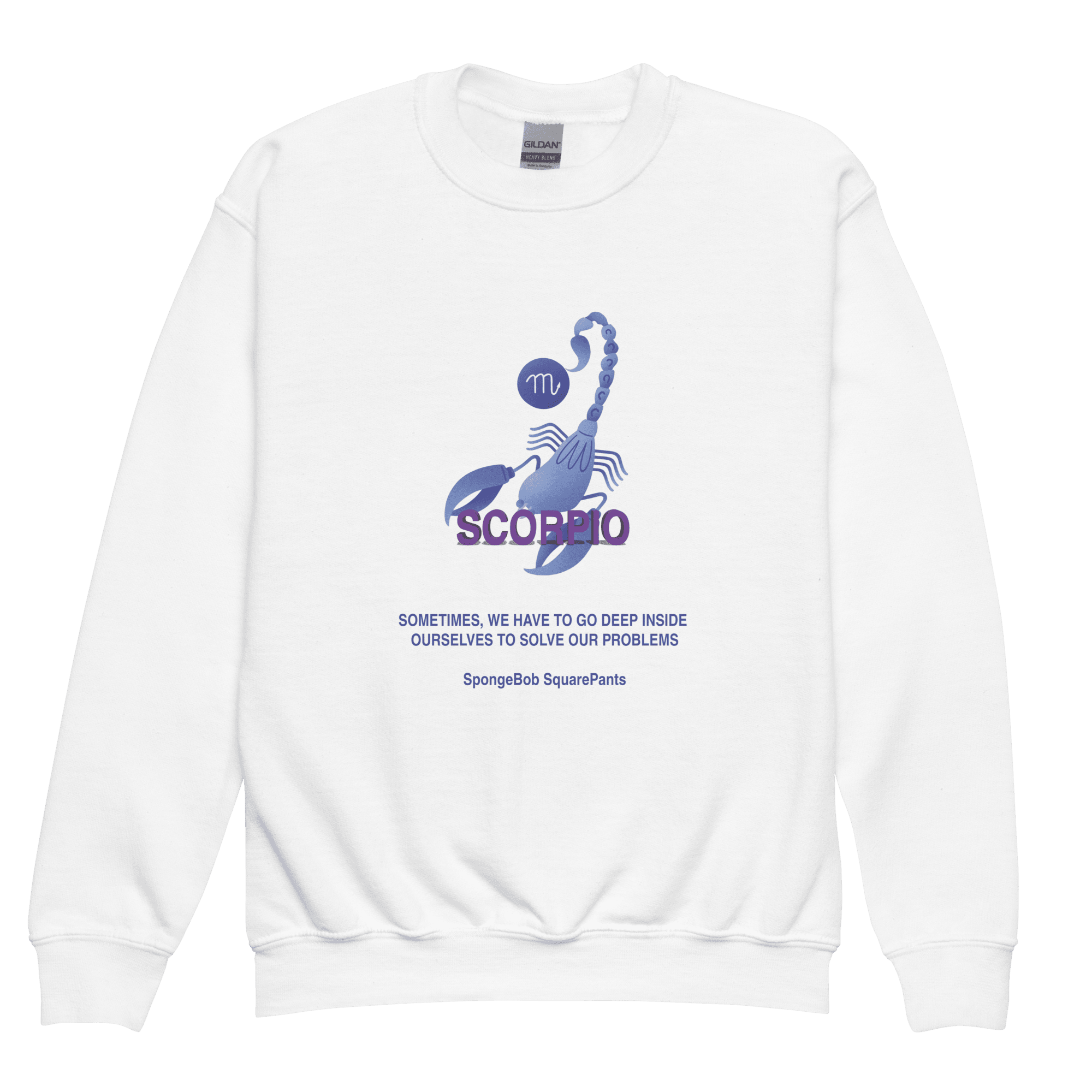 Scorpio Youth Crewneck Sweatshirt - 