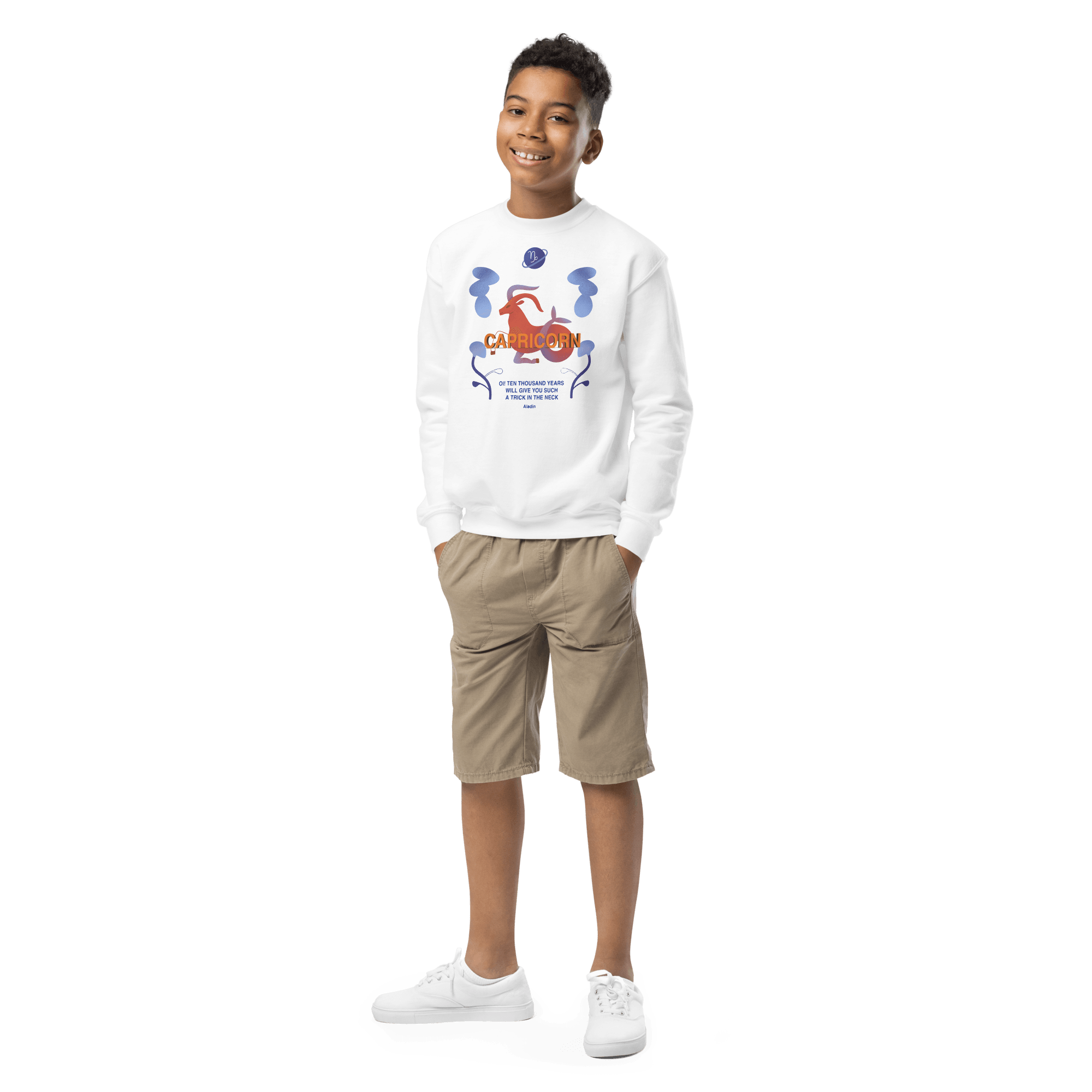 Capricorn Youth Crewneck Sweatshirt - 