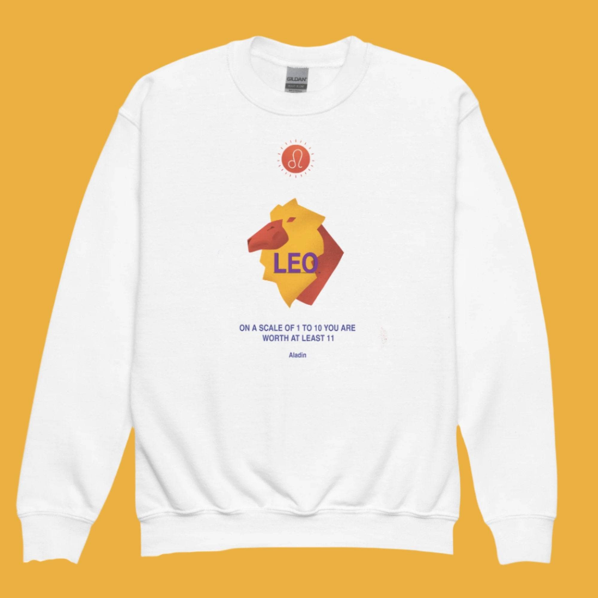 Leo Youth Crewneck Sweatshirt - 