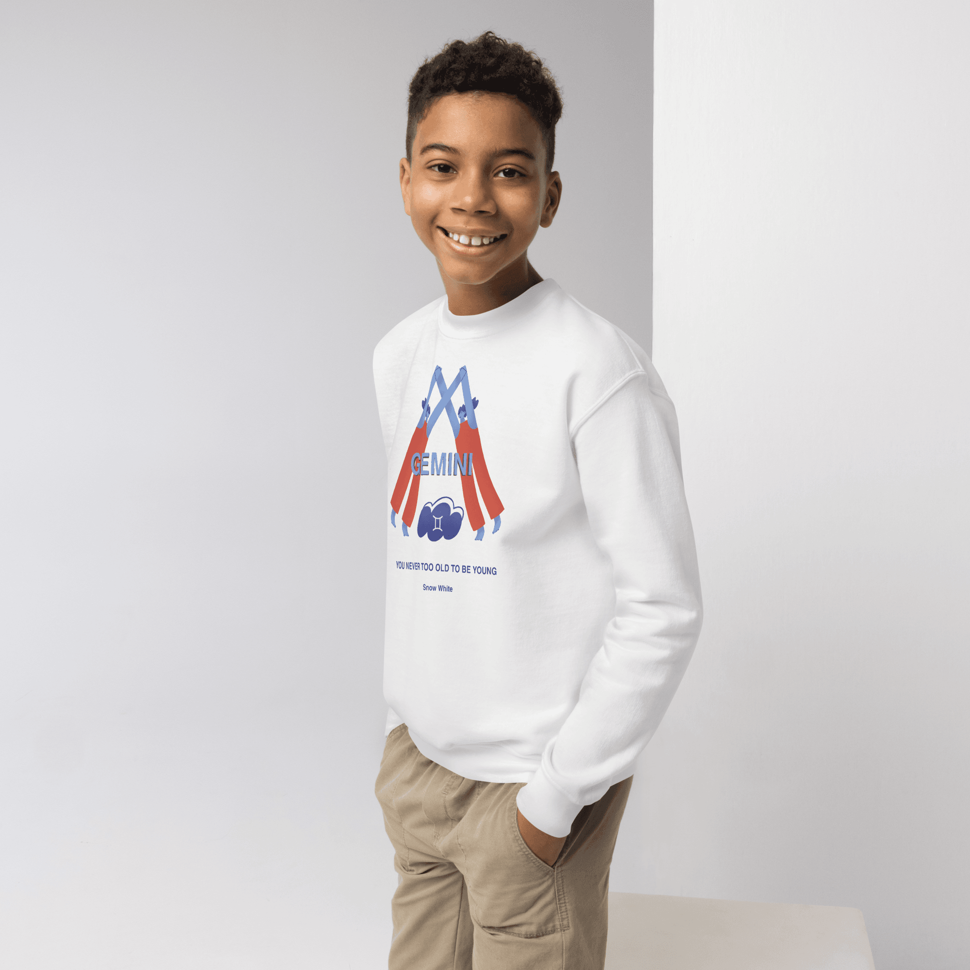 Gemini Youth Crewneck Sweatshirt - 