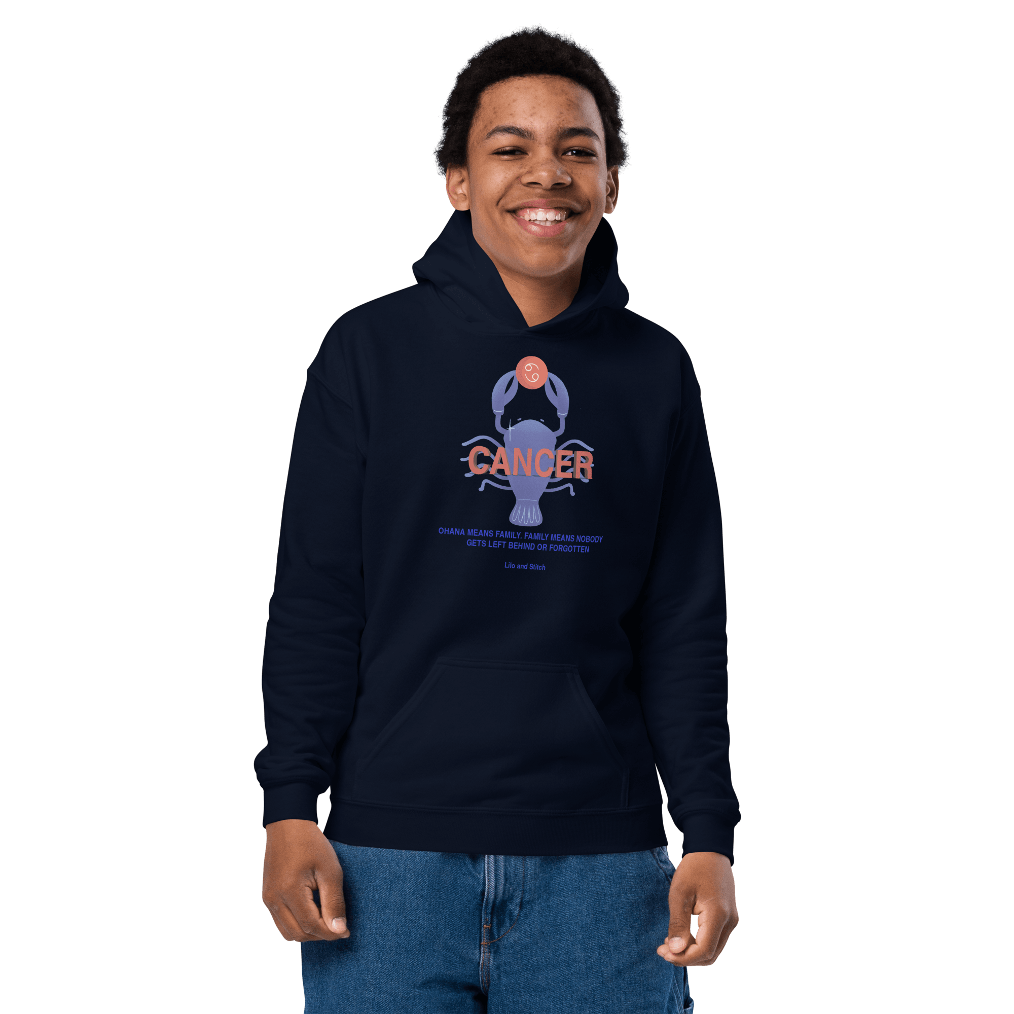 Cancer Youth Heavy Blend Hoodie - 