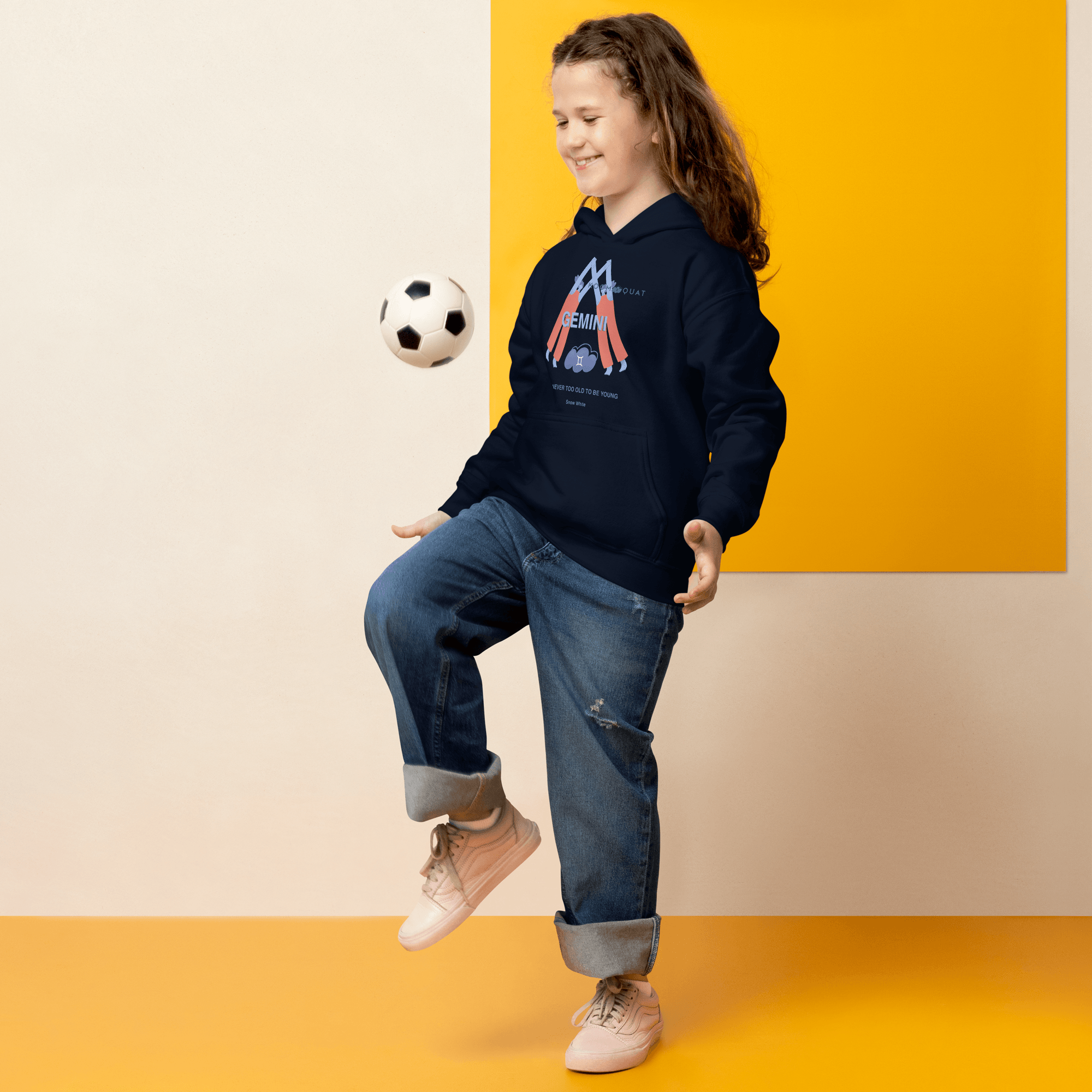 Gemini Youth Heavy Blend Hoodie - 