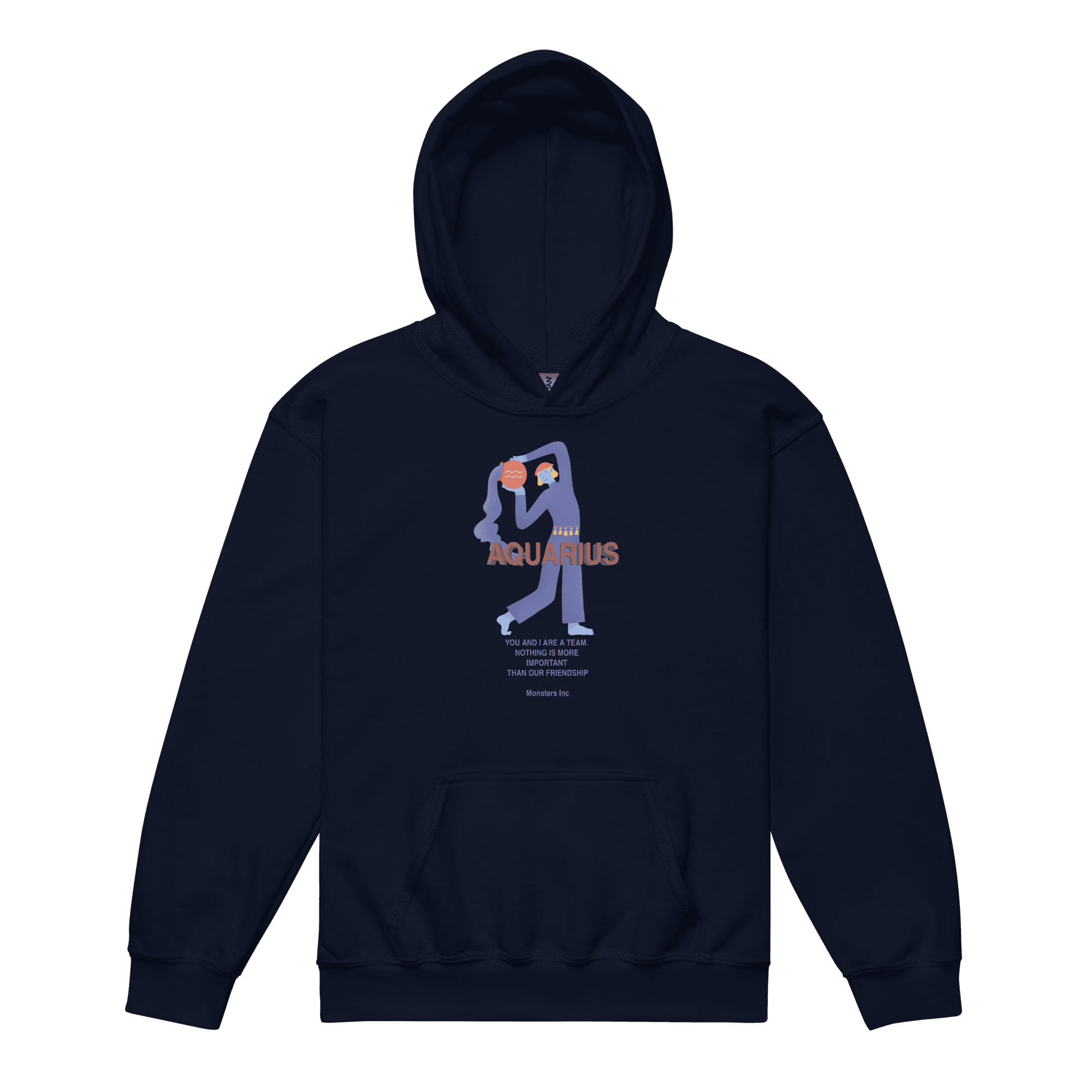 Aquarius Youth Heavy Blend Hoodie - 