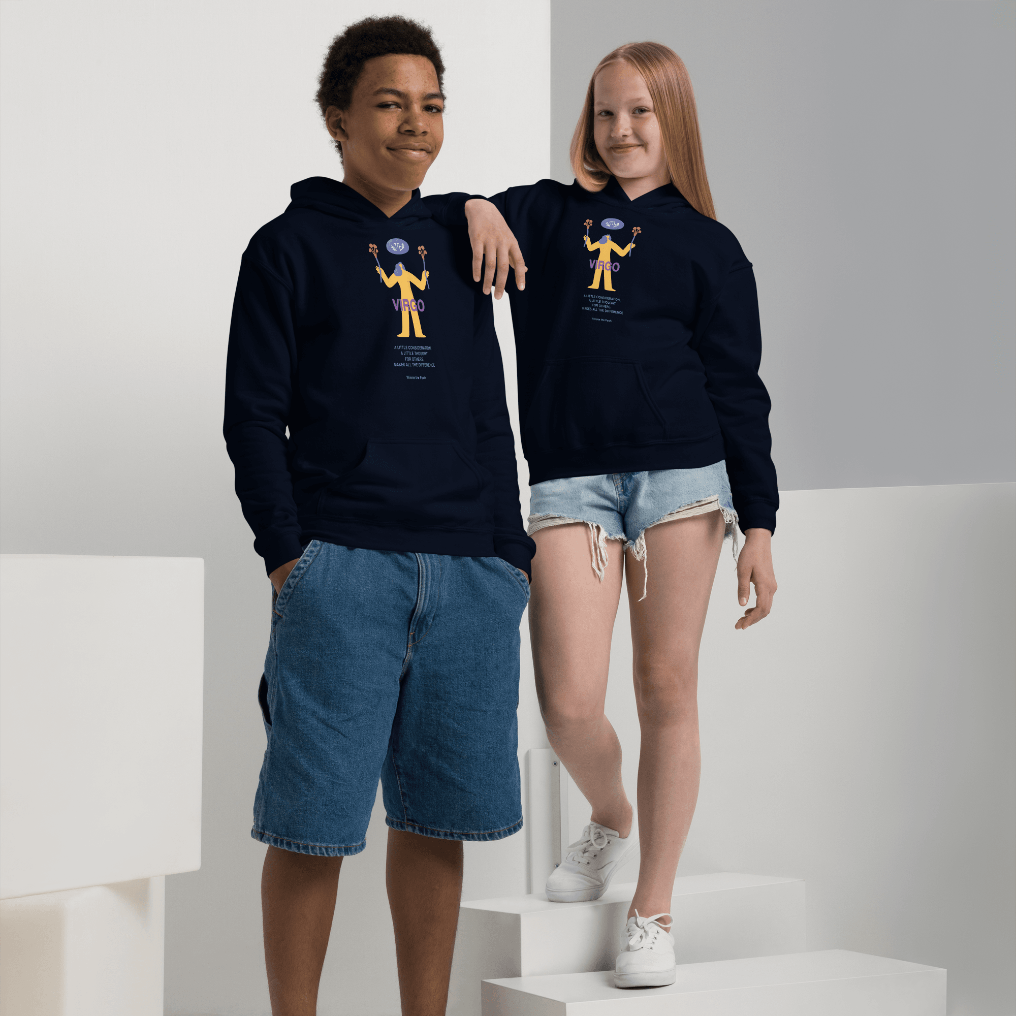 Virgo Youth heavy blend hoodie - 