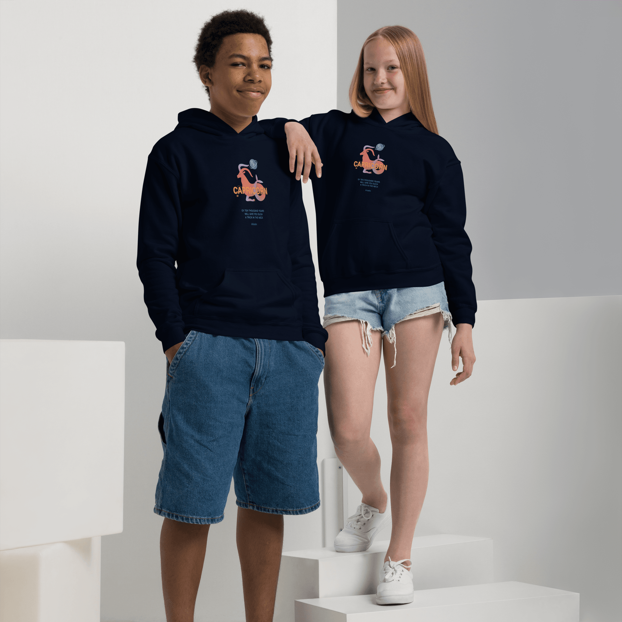 Capricorn Youth Heavy Blend Hoodie - 