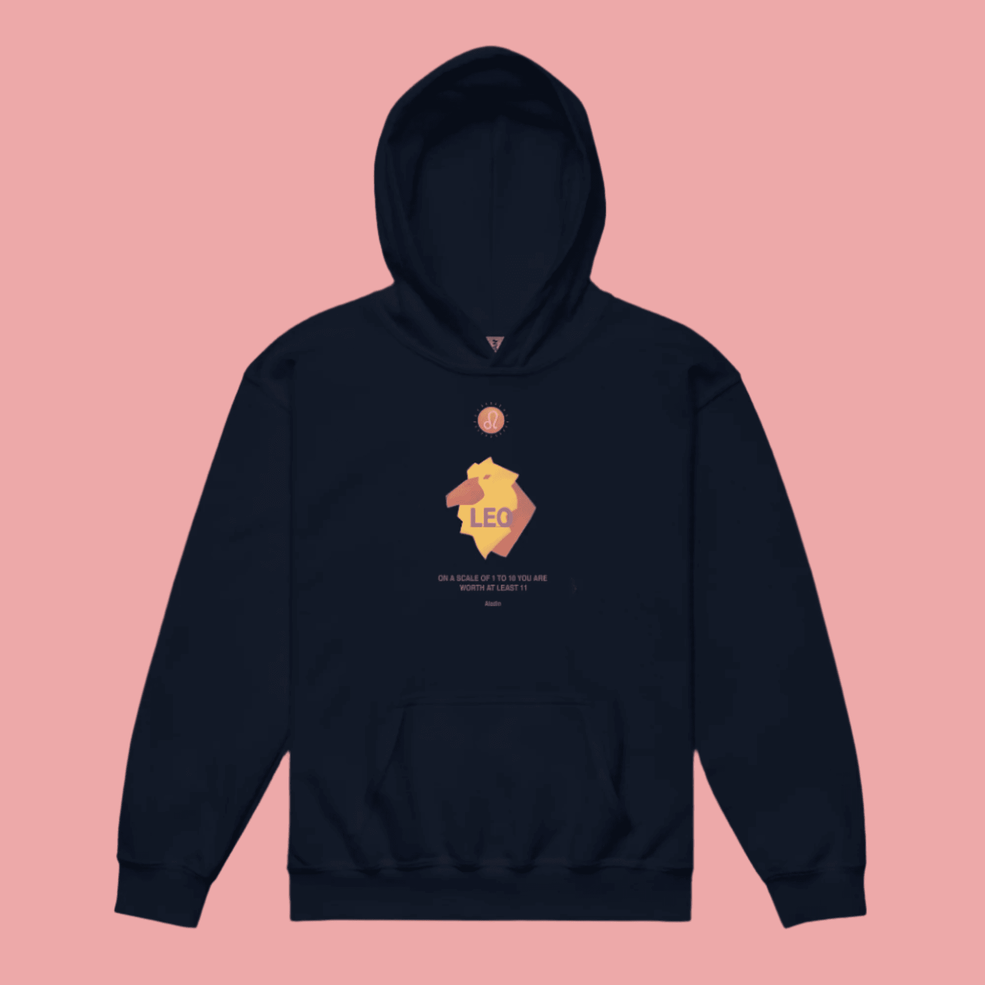 Leo Youth Heavy Blend Hoodie - 