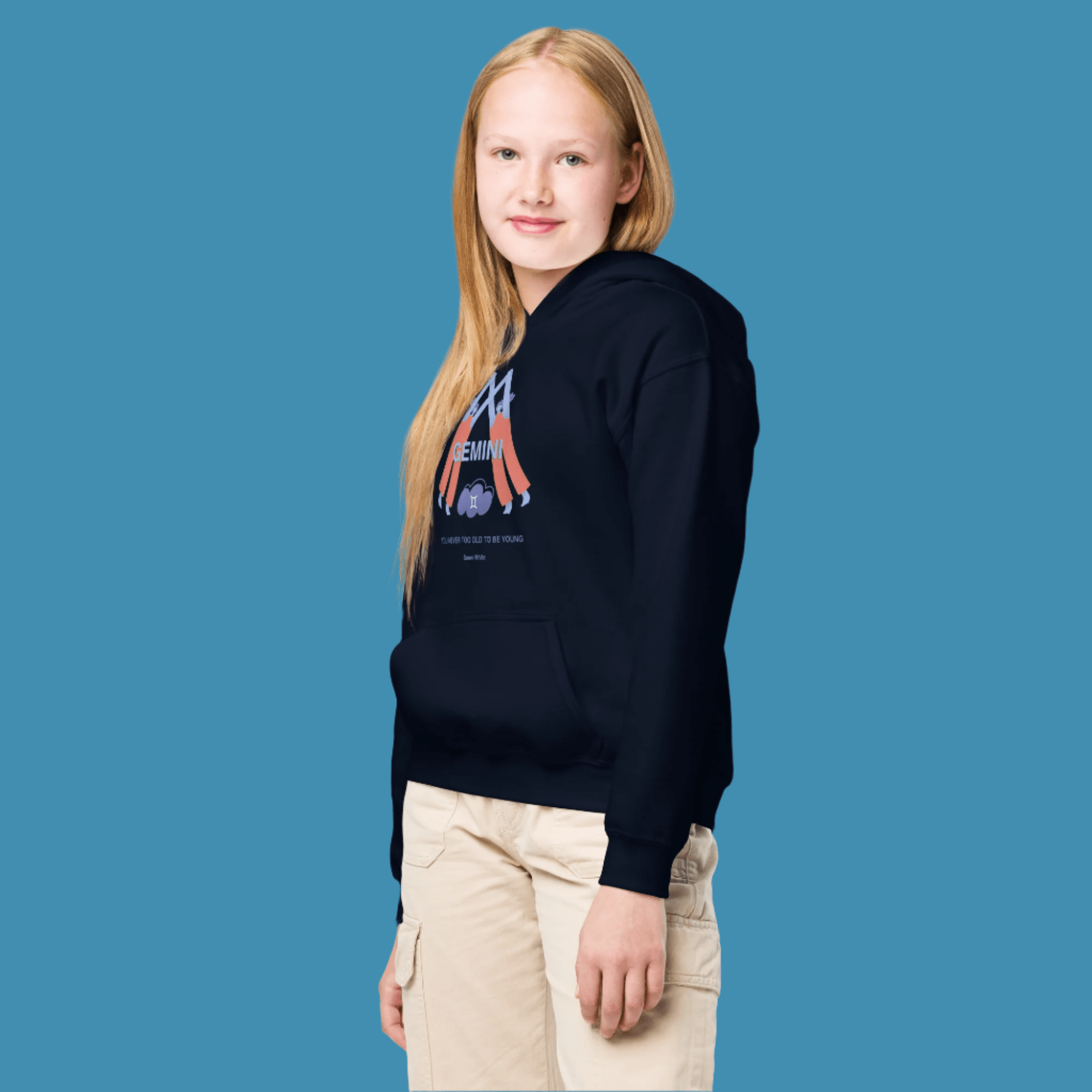 Gemini Youth Heavy Blend Hoodie - 