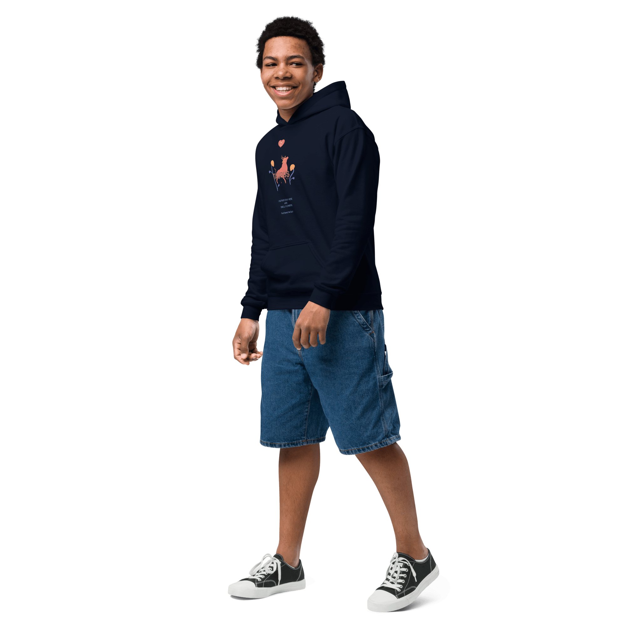 Taurus Youth Heavy Blend Hoodie - 