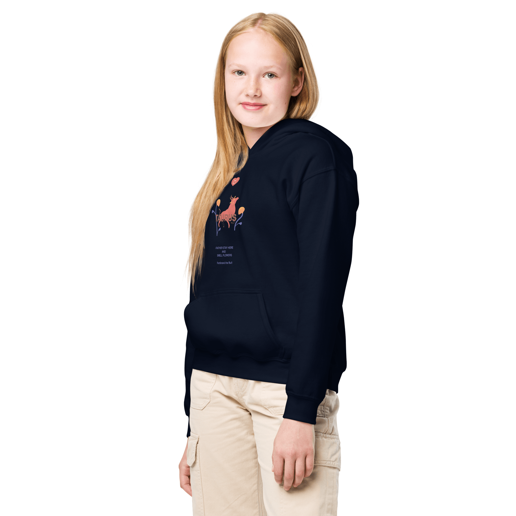 Taurus Youth Heavy Blend Hoodie - 