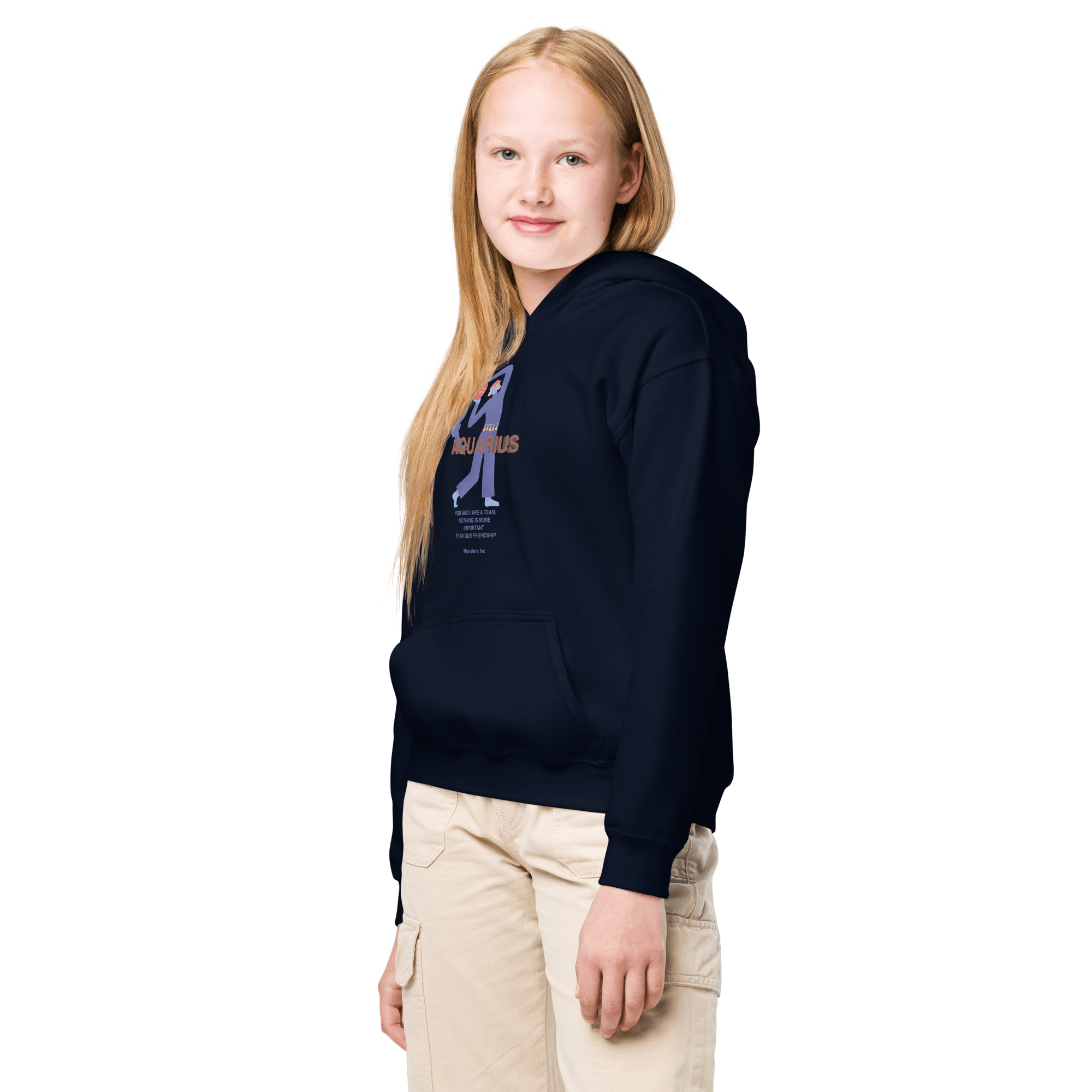 Aquarius Youth Heavy Blend Hoodie - 