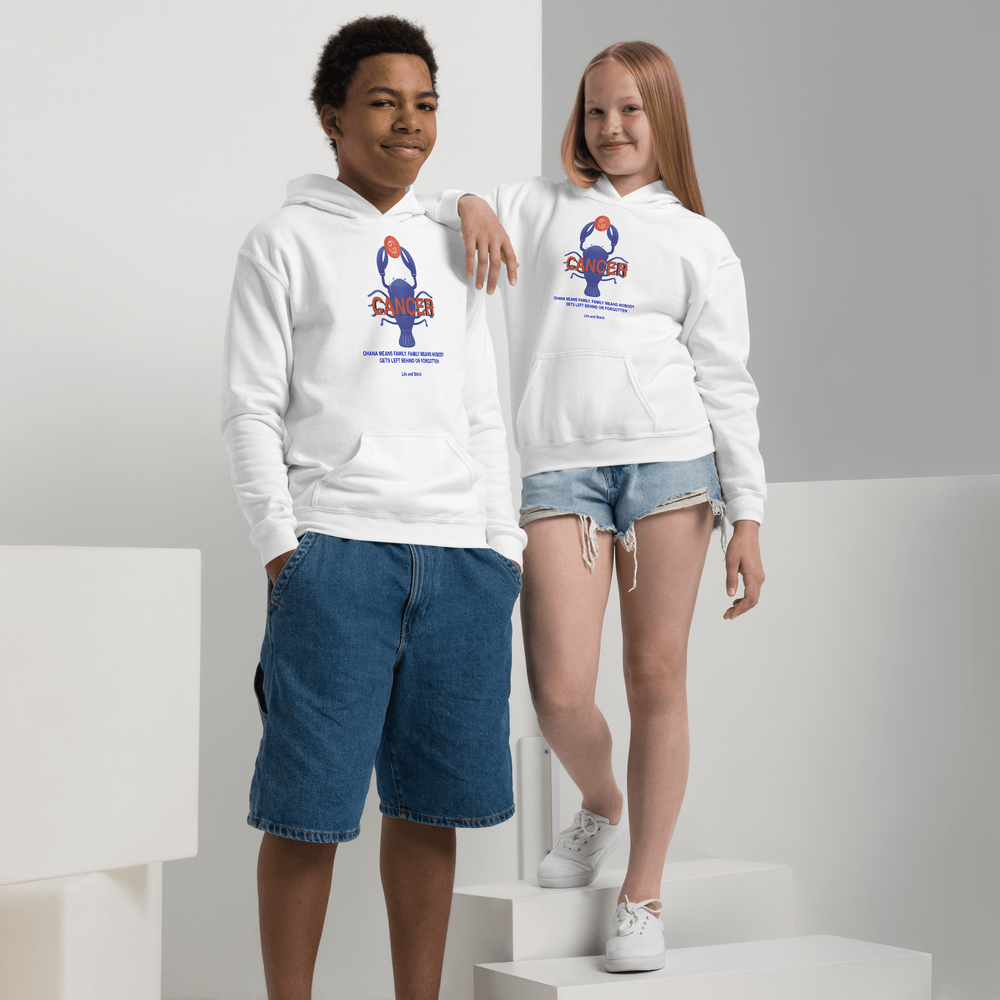 Cancer Youth Heavy Blend Hoodie - 