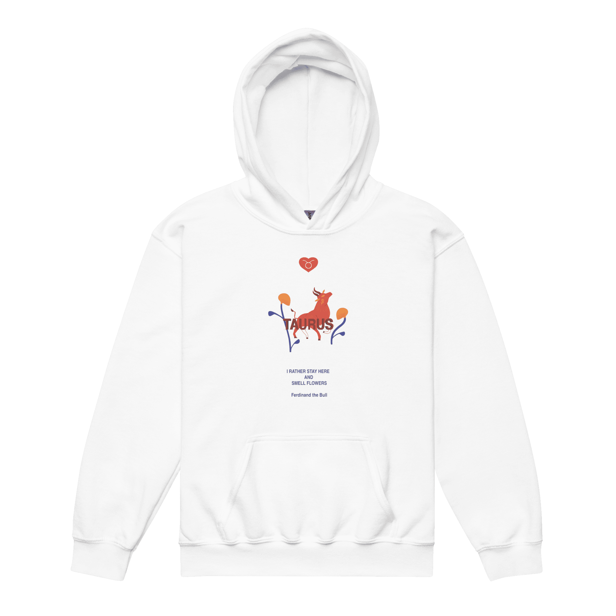 Taurus Youth Heavy Blend Hoodie - 