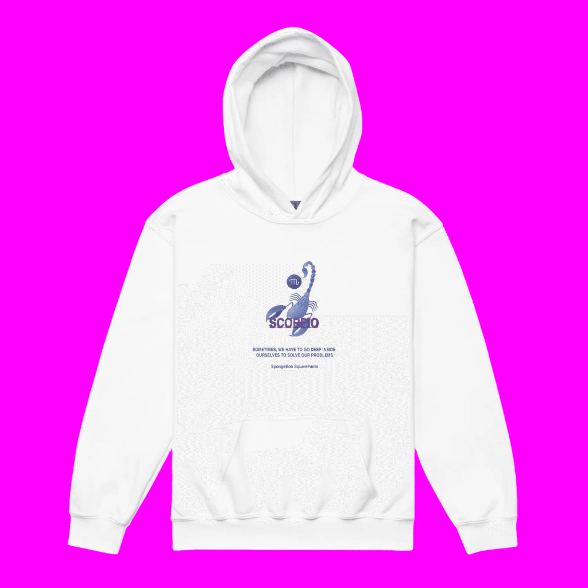 Scorpio Youth heavy blend hoodie - 