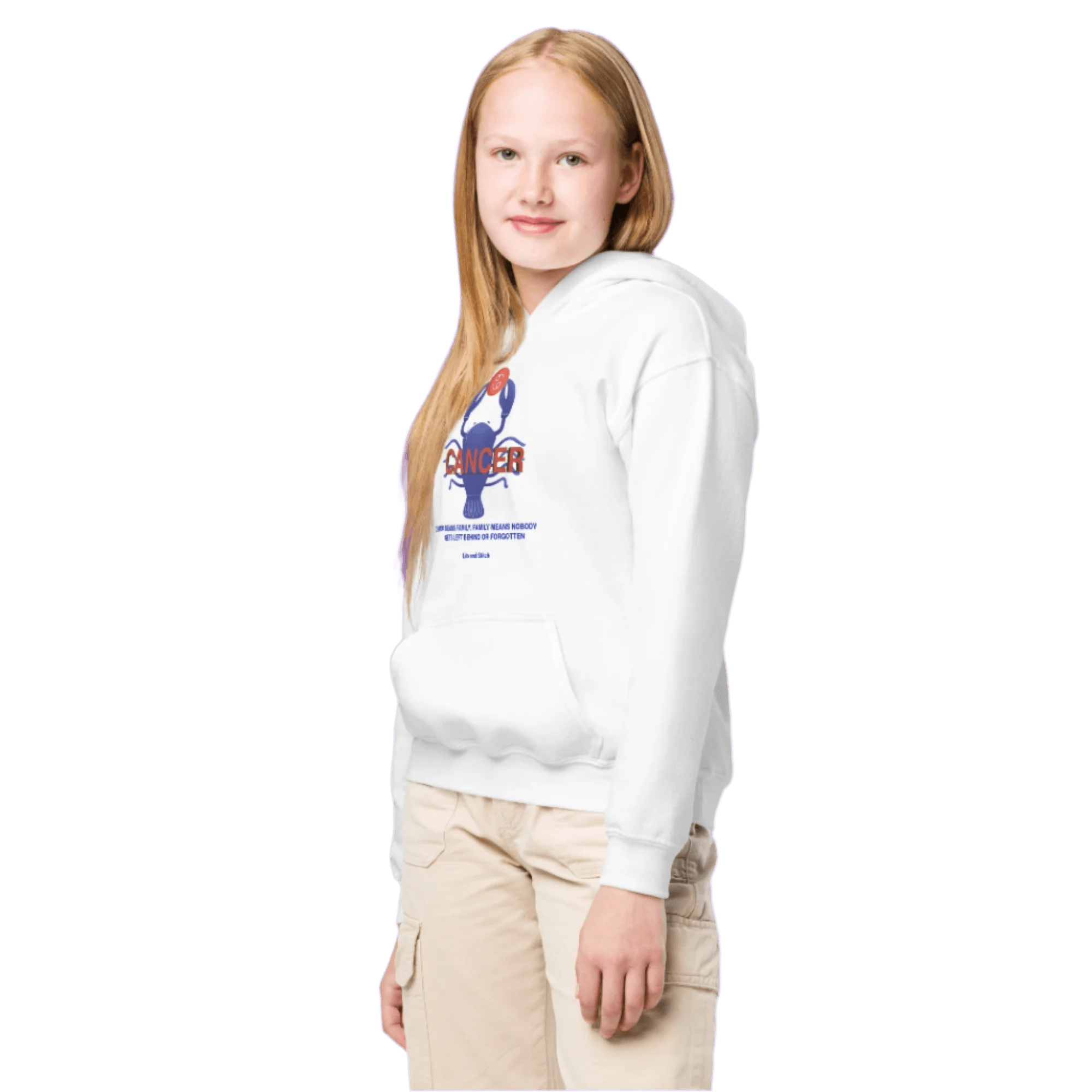 Cancer Youth Heavy Blend Hoodie - 