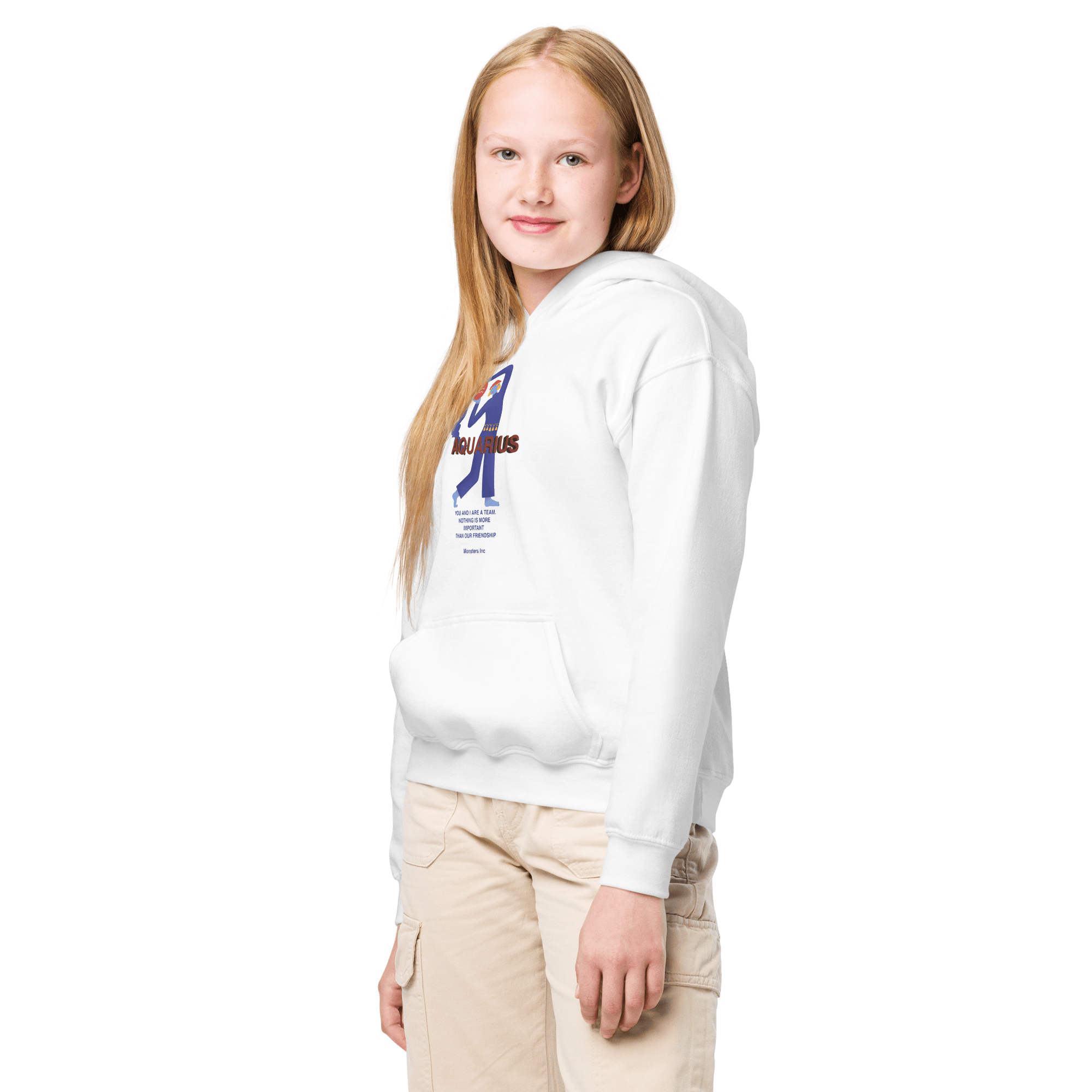 Aquarius Youth Heavy Blend Hoodie - 